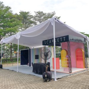 sewa tenda plafon, tenda plafon standar