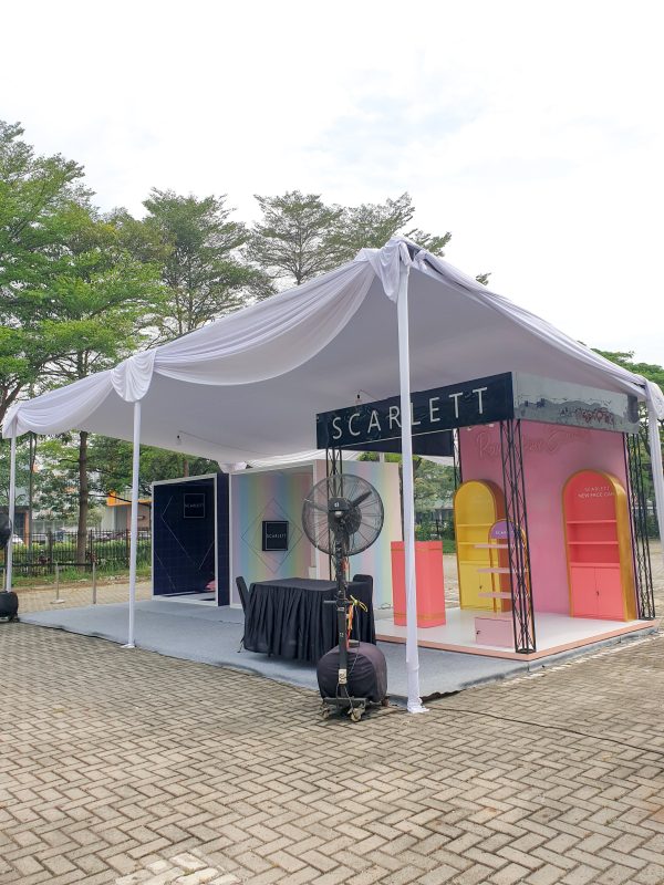 sewa tenda plafon, tenda plafon standar